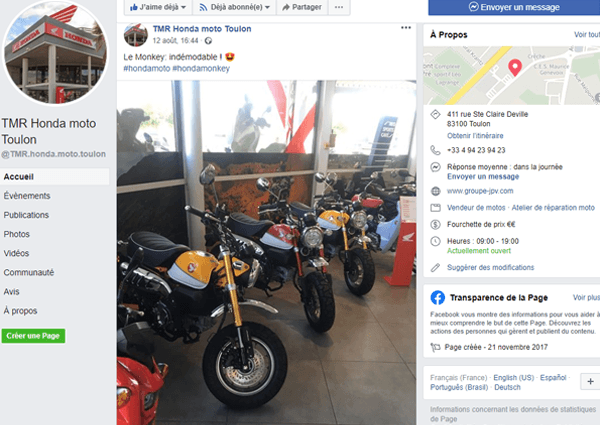 Suivez nous sur Facebook